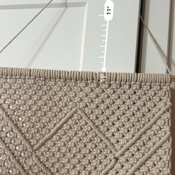 Macrame Woven Hanging decor - Picture 6 of 6